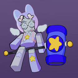 full body, cell shaded