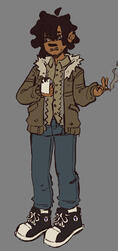 full body, flat color